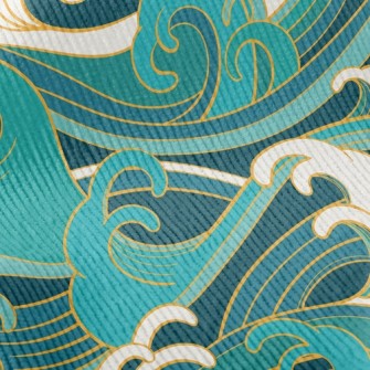 Fickle Waves Standard Corduroy