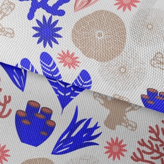 Lively Seaweed Creatures Waterproof Oxford
