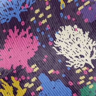 Small Fish And Coral Standard Corduroy