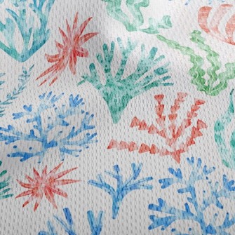 Various Seaweeds Athletic Mesh Flat Back
