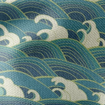 The Waves Are Rolling Waterproof Canvas