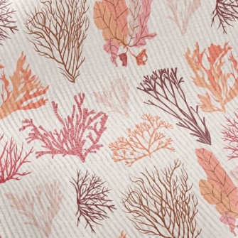 Beautiful Coral Seaweed Standard Corduroy
