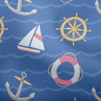 Sailboat Steering Wheel Dobby