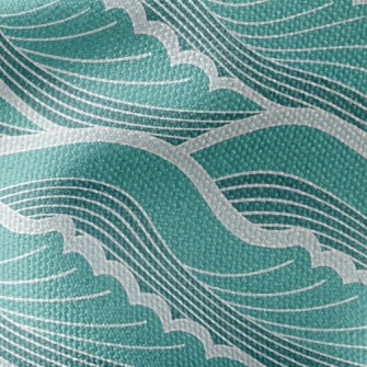 Stepped Waves Waterproof Canvas