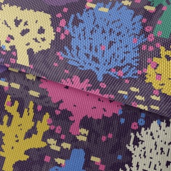 Small Fish And Coral Waterproof Oxford