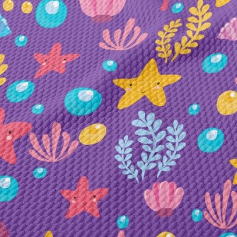 Shy Starfish Shell Birdseye Piqué