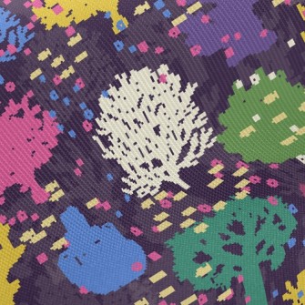 Small Fish And Coral Twill