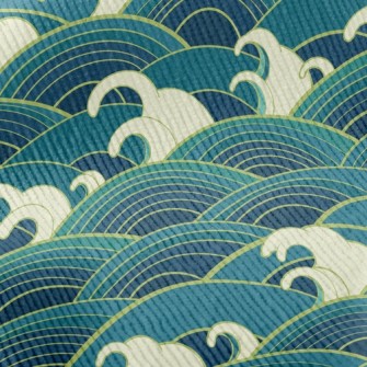 The Waves Are Rolling Standard Corduroy