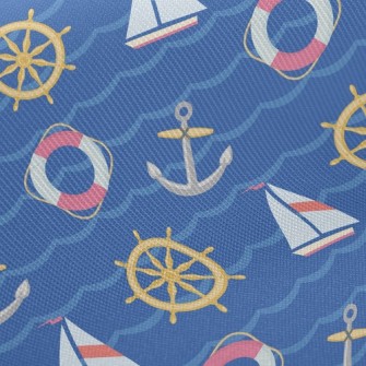 Sailboat Steering Wheel Twill
