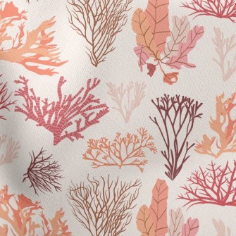 Beautiful Coral Seaweed Stretch Ponte