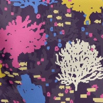 Small Fish And Coral Stretch Ponte