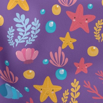 Shy Starfish Shell Stretch Ponte