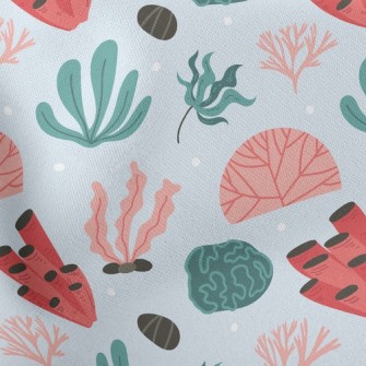 Chubby Coral Stretch Ponte