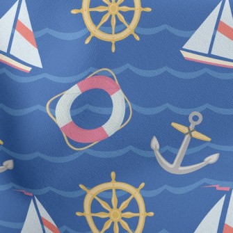 Sailboat Steering Wheel Stretch Ponte