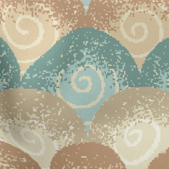 Mottled Mountain-shaped Waves Stretch Ponte