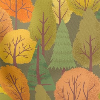 Autumn Woods Stretch Ponte