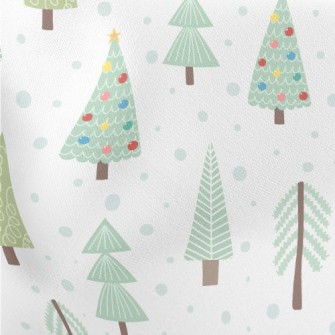 Colorful Christmas Tree Stretch Ponte