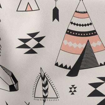Indian Tribal Tent Stretch Ponte