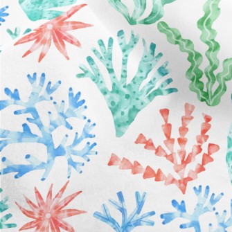 Various Seaweeds Micro Fleece