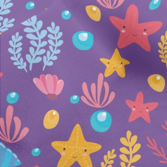 Shy Starfish Shell Micro Fleece