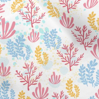 Cute Rocking Coral Micro Fleece