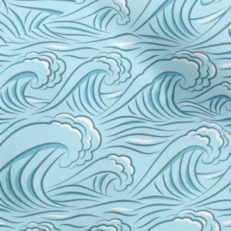 Big Waves Micro Fleece