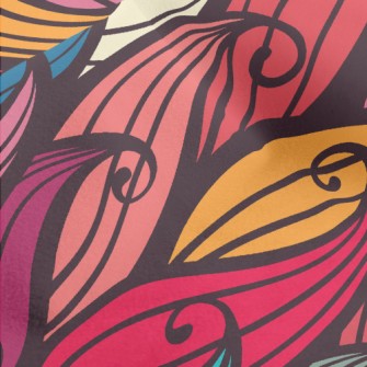 Line Art Micro Fleece