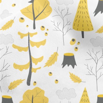 Dead Wood And Fallen Leaves Micro Fleece