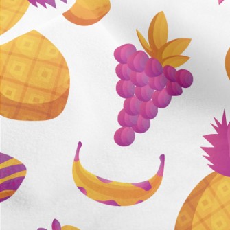 Spotted Pineapple Grapes Micro Fleece