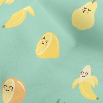 Funny Expression Juicy Fruit Micro Fleece