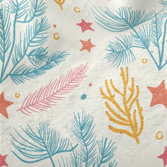 Colorful Starfish Seaweed Minky