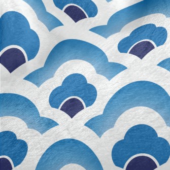 Chinese Style Waves Minky