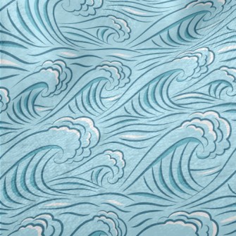 Big Waves Minky