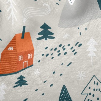 Cozy Country House Minky