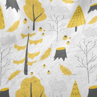 Dead Wood And Fallen Leaves Minky