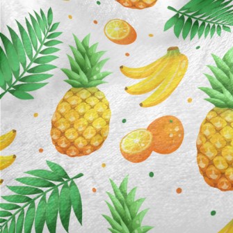 Tropical Juicy Fruits Minky