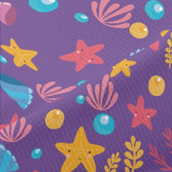 Shy Starfish Shell Piqué