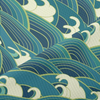 The Waves Are Rolling Piqué