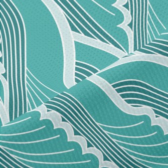 Stepped Waves Piqué