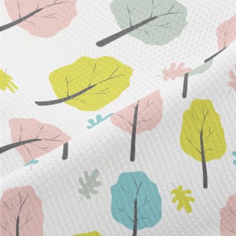 Colorful Trees With Fallen Lea Piqué