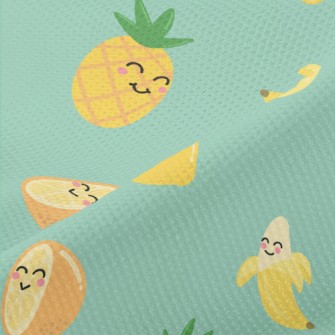 Funny Expression Juicy Fruit Piqué