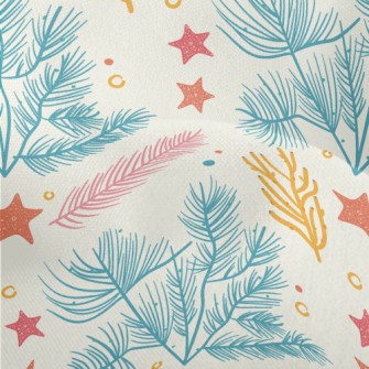 Colorful Starfish Seaweed Lightweight Performance Linen