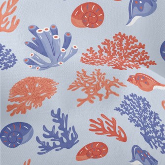 Small Shell Coral Lightweight Performance Linen