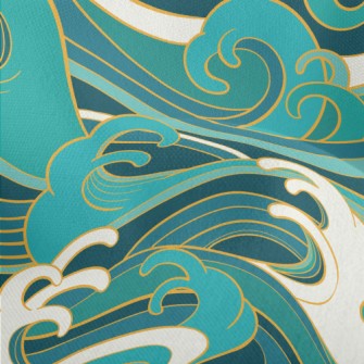 Fickle Waves Lightweight Performance Linen