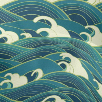 The Waves Are Rolling Lightweight Performance Linen