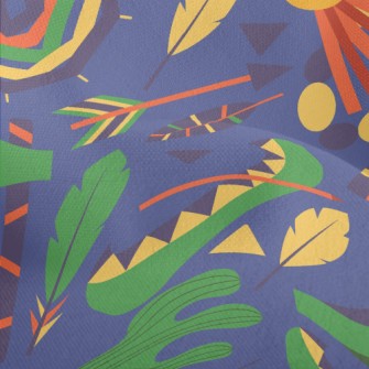 Native American Culture Lightweight Performance Linen