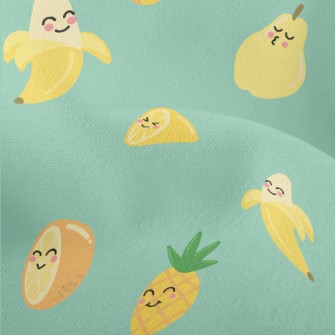 Funny Expression Juicy Fruit Lightweight Performance Linen