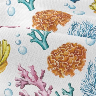 Coral And Bubbles Modern Jersey