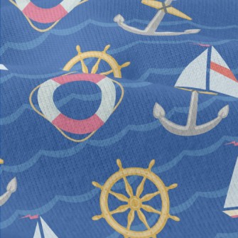 Sailboat Steering Wheel Modern Jersey