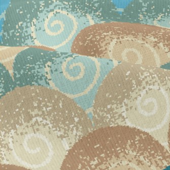 Mottled Mountain-shaped Waves Modern Jersey